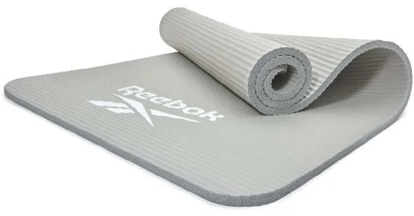 Килимок Reebok NBR 183х80х1,5 см сірий для фітнесу та бігу