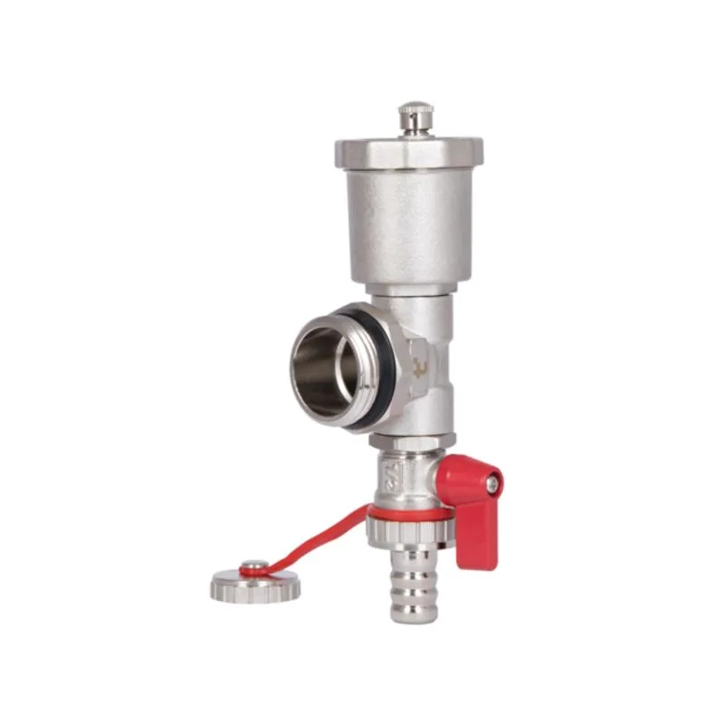 Зливна група 1'' Thermo Alliance SD340W25 латунь з нікелевим покриттям 60х45х155 мм