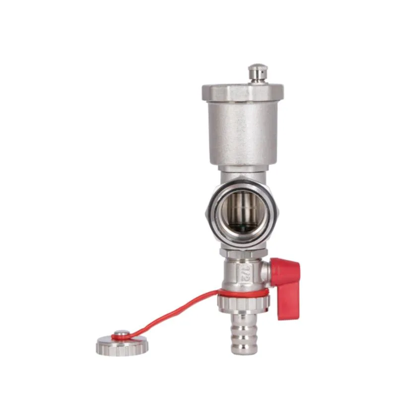 Сливная группа 1'' Thermo Alliance SD340W25 латунь с никелевым покрытием 60х45х155 мм