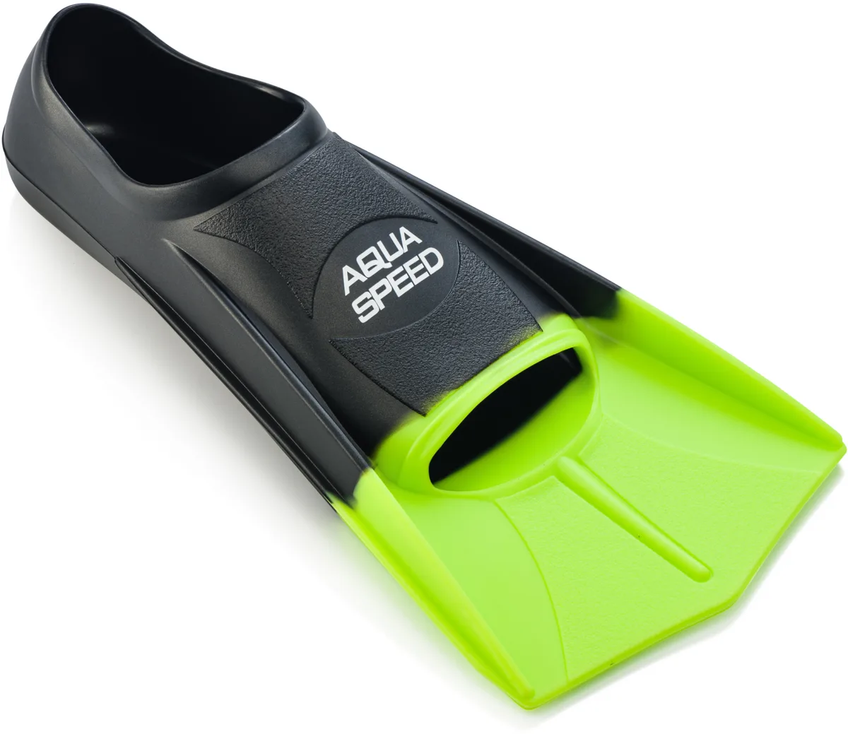 Ласти Aqua Speed силіконові 39-40 чорні зелені унісекс