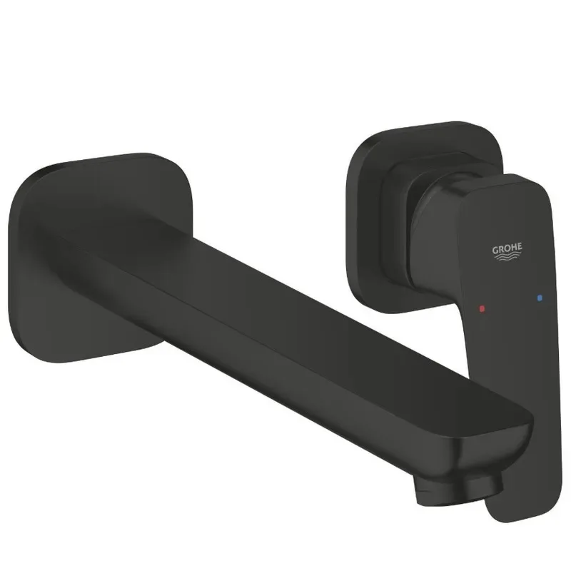 Змішувач для раковини Grohe CUBEO 230 мм Латунь Чорний матовий