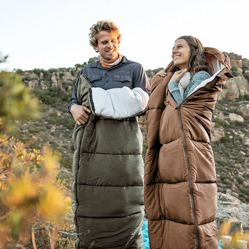 Спальник Naturehike полиэстер 220х75 см темно-зеленый