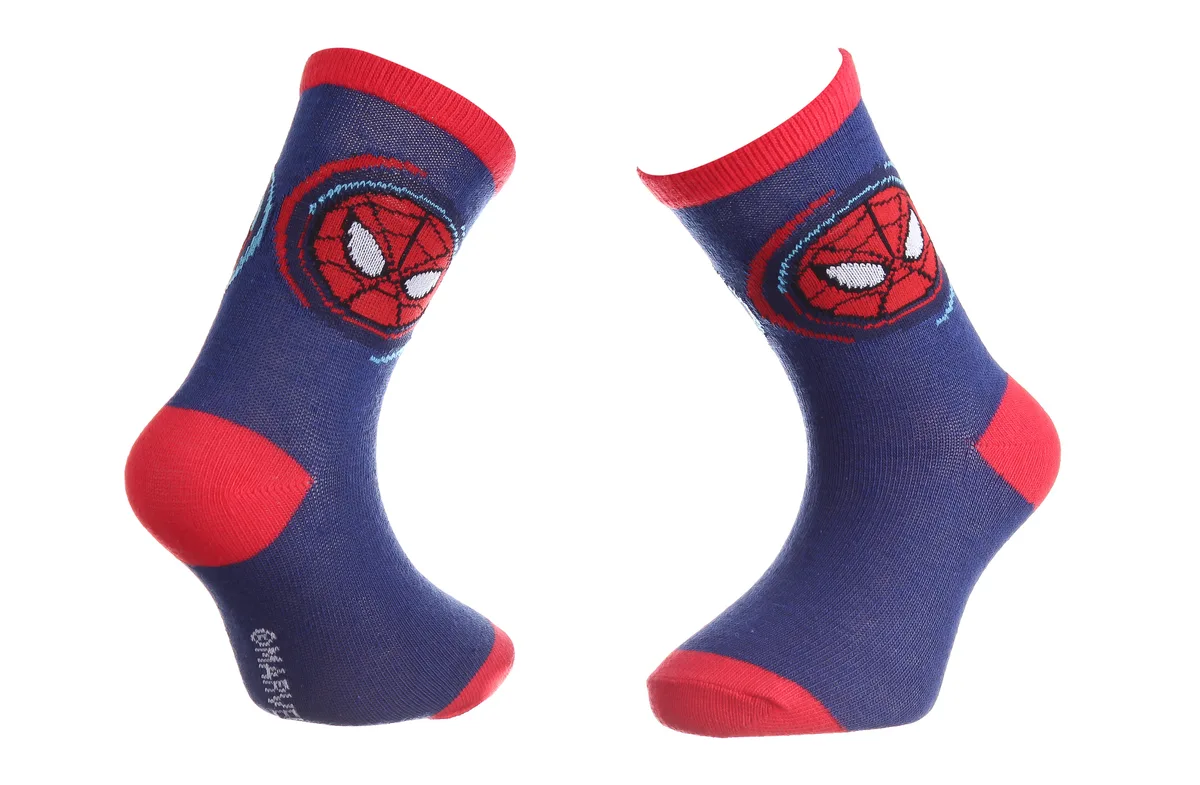 Шкарпетки SPIDER MAN 64% бавовна 19-22 синій