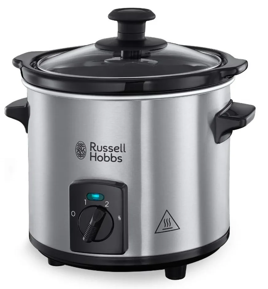 Повільноварка Russell Hobbs CompactHome 145 Вт 2 л механічна сіра