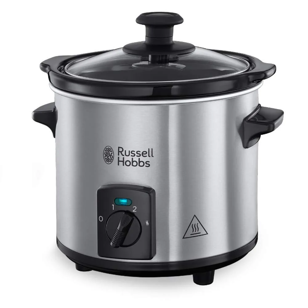 Повільноварка Russell Hobbs CompactHome 145 Вт 2 л механічна сіра