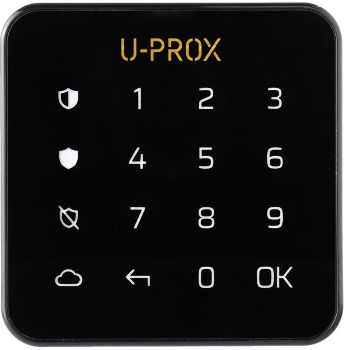 Бездротова сенсорна клавіатура U-Prox Keypad G1 Black, 1 група, бездротовий, чорний