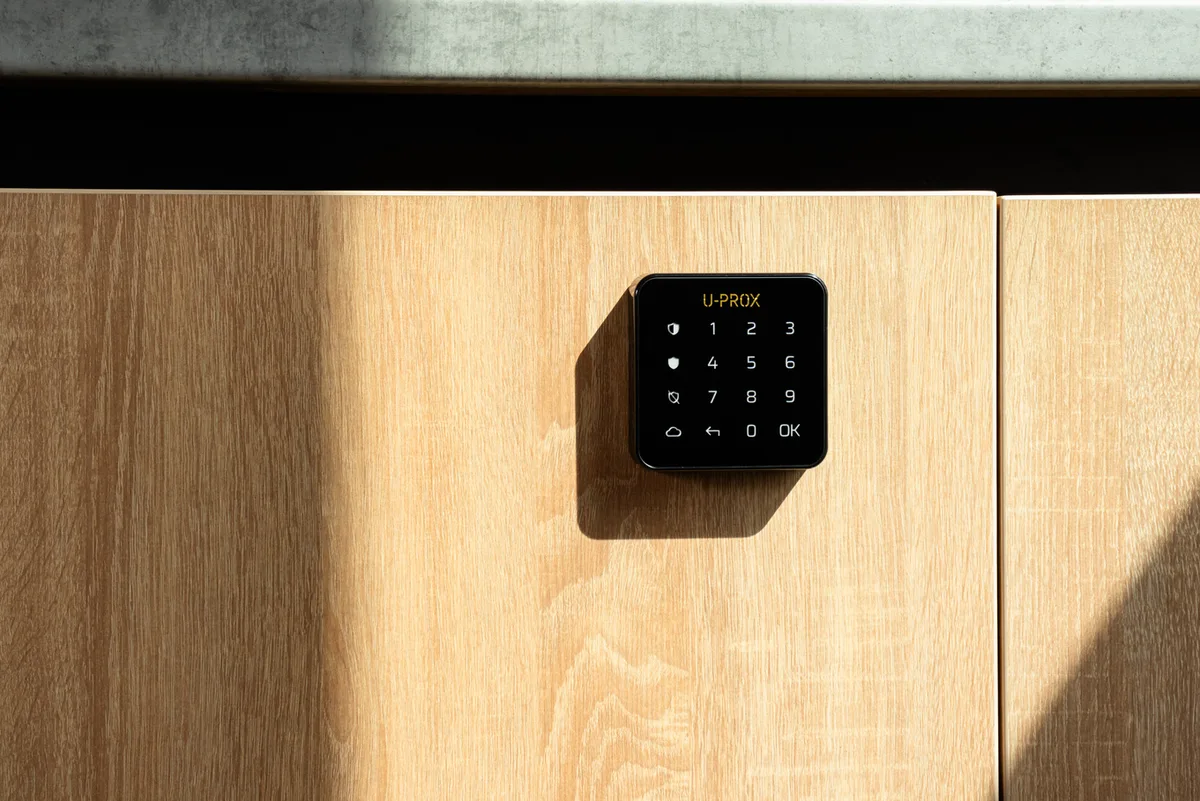 Бездротова сенсорна клавіатура U-Prox Keypad G1 Black, 1 група, бездротовий, чорний