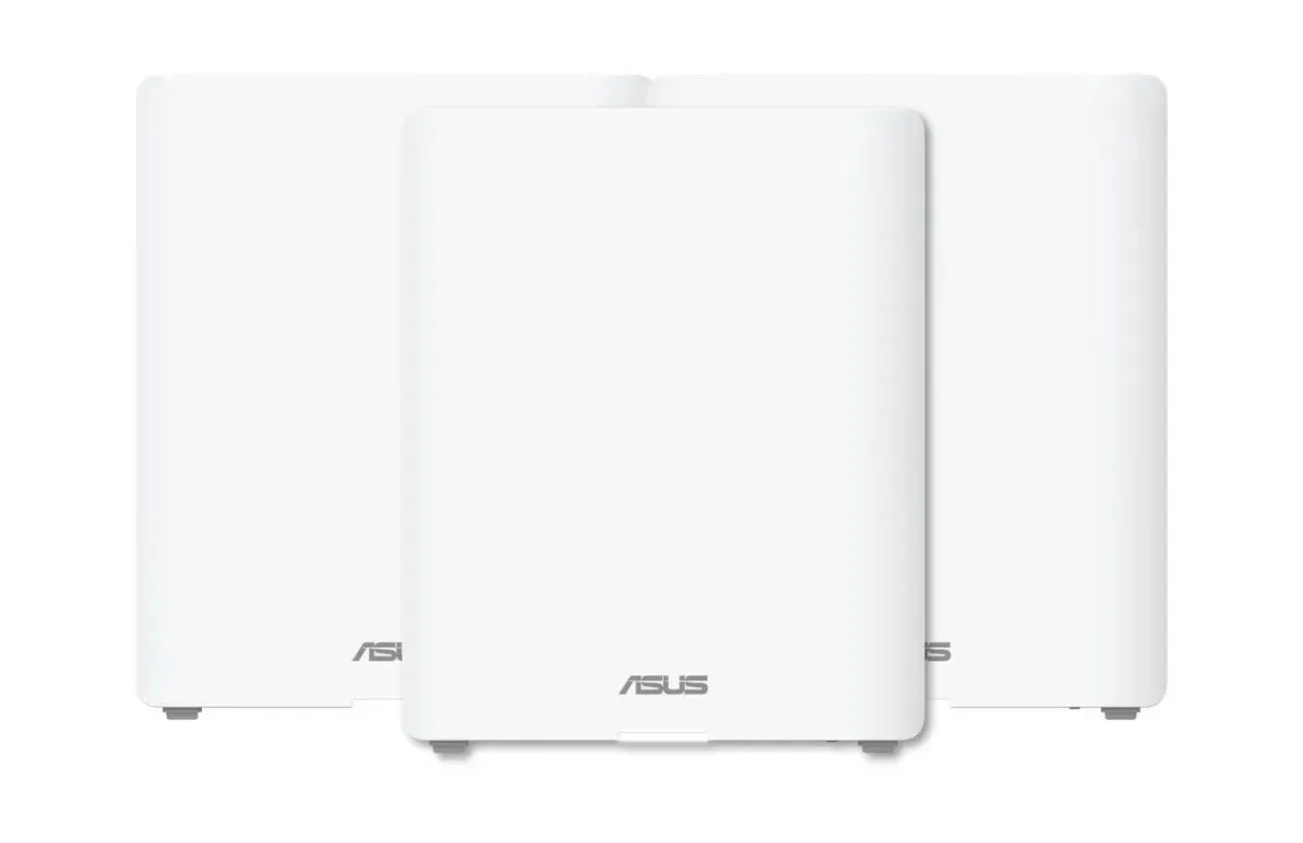 Система WiFi-Mesh ASUS ZenWiFi BQ16 BE25000, 2xGE LAN, 1xGE WAN/LAN, 1x10GE LAN, 1x10GE WAN/LAN, 1xUSB 3.0, 3 модуля, белый.