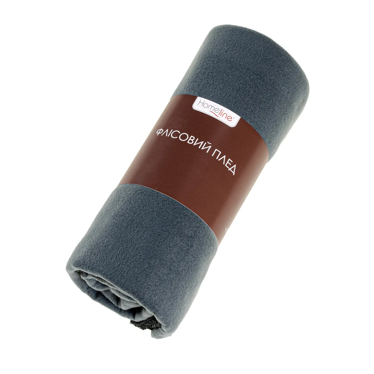 Плед флісовий Home Line 130х160 см 100% поліестер чорний