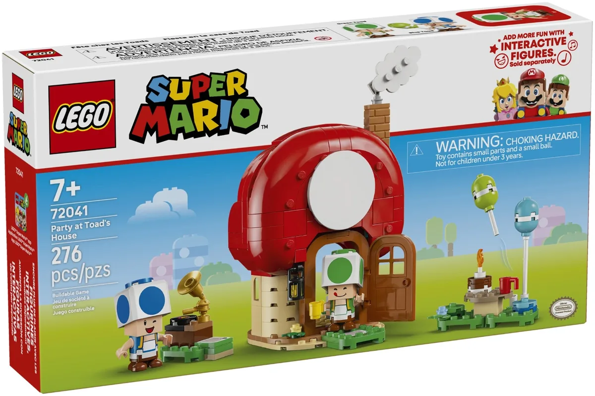Конструктор LEGO Super Mario Вечірка в будинку Toad