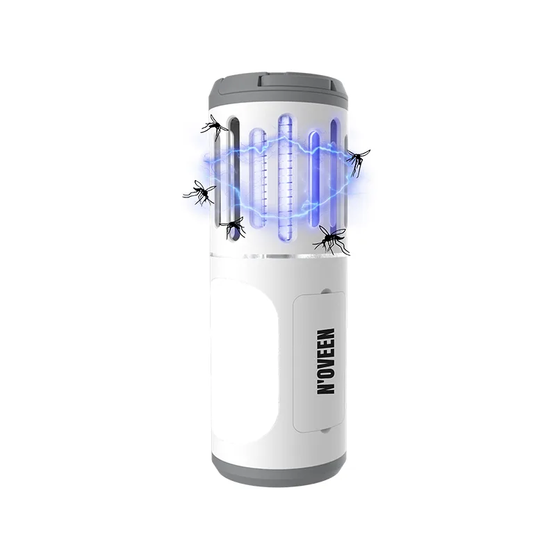 Портативний ліхтар Noveen LED 70x70x200 мм металевий чорний