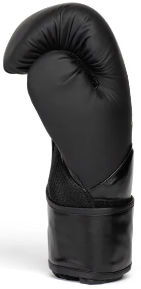 Боксерські рукавиці Everlast 16 унцій нітрил-бутадієн-каучук чорні золоті