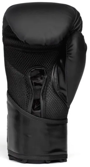 Боксерські рукавиці Everlast 16 унцій нітрил-бутадієн-каучук чорні золоті