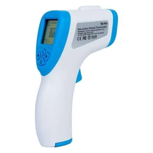 Безконтактний інфрачервоний термометр PROTESTER T-168 32-43 °C 100 г білий