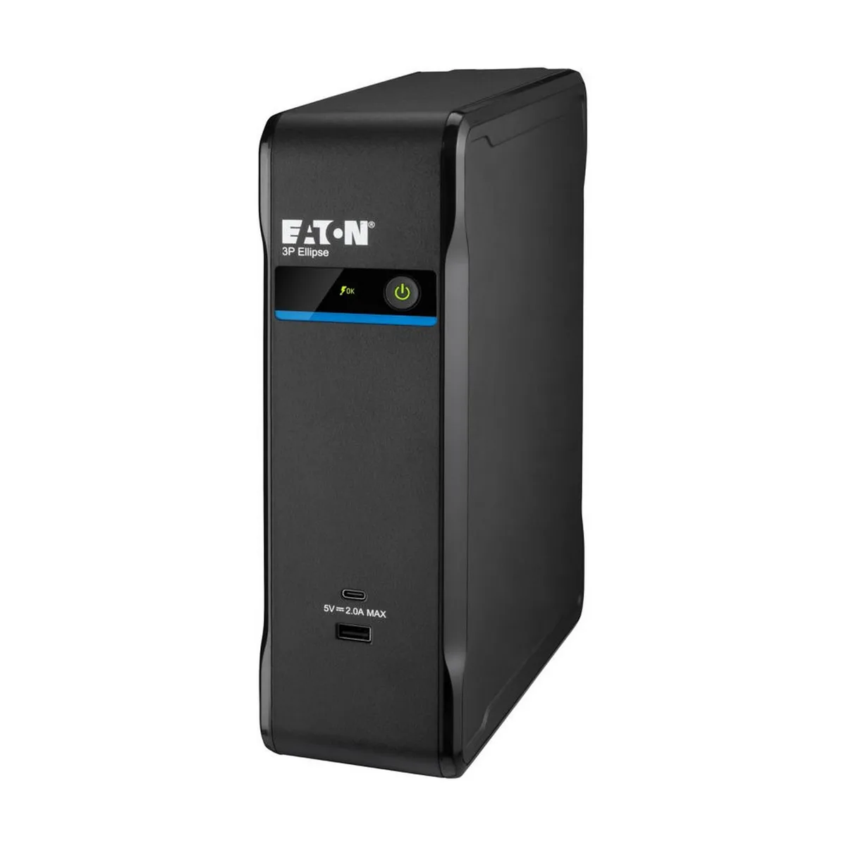 Джерело безперебійного живлення Eaton 900ВА 540Вт настільне 3 розетки Schuko 2 USB чорне