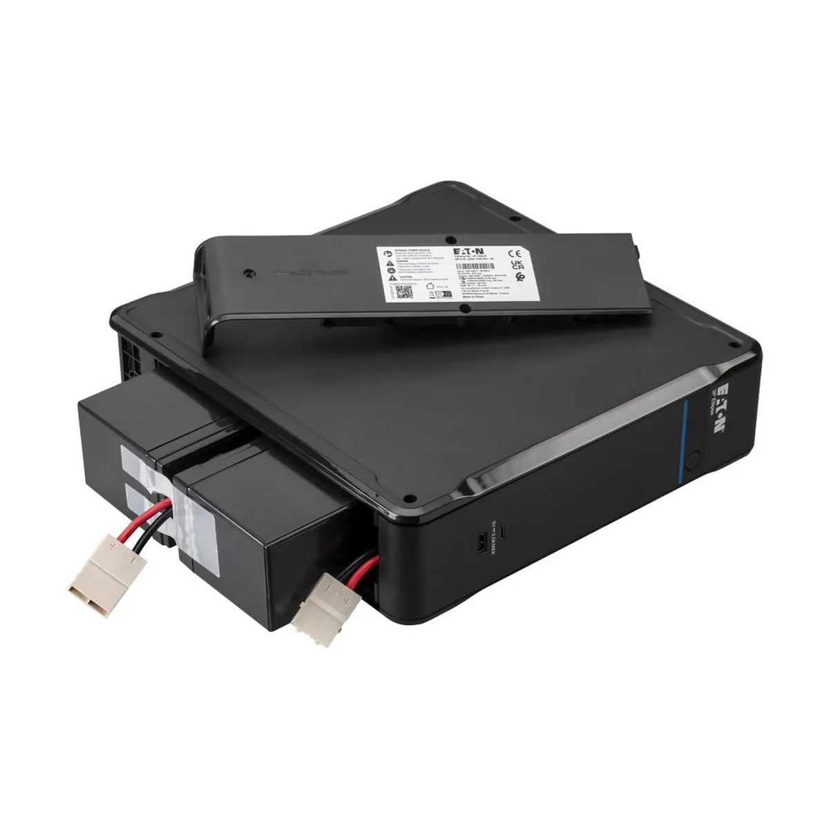 Джерело безперебійного живлення Eaton 900ВА 540Вт настільне 3 розетки Schuko 2 USB чорне
