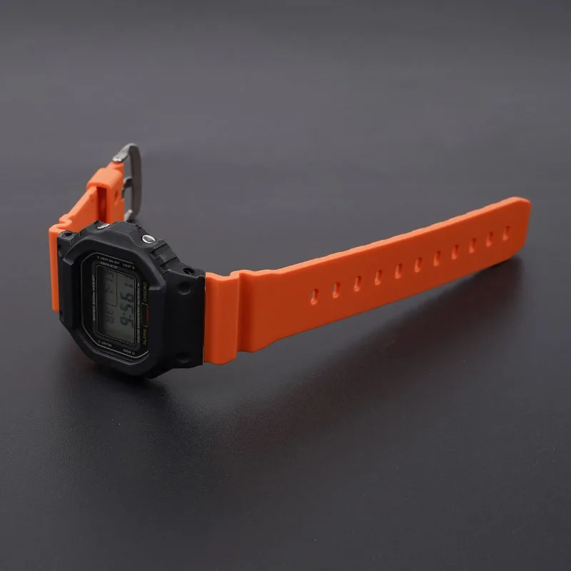 Ремінець Casio G-Shock поліуретан 20,4 см Жовтогарячий