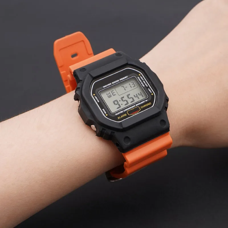 Ремінець Casio G-Shock поліуретан 20,4 см Жовтогарячий