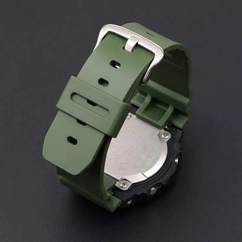 Ремінець Casio G-Shock поліуретан 20,4 см Жовтогарячий