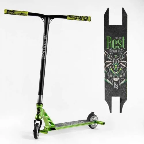 Труковий самокат Best Scooter HIC-система алюмінієвий диск для катання та трюків скейтборд