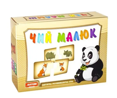 Настольная игра Artos Чей малыш для развития памяти и внимания от 3 лет