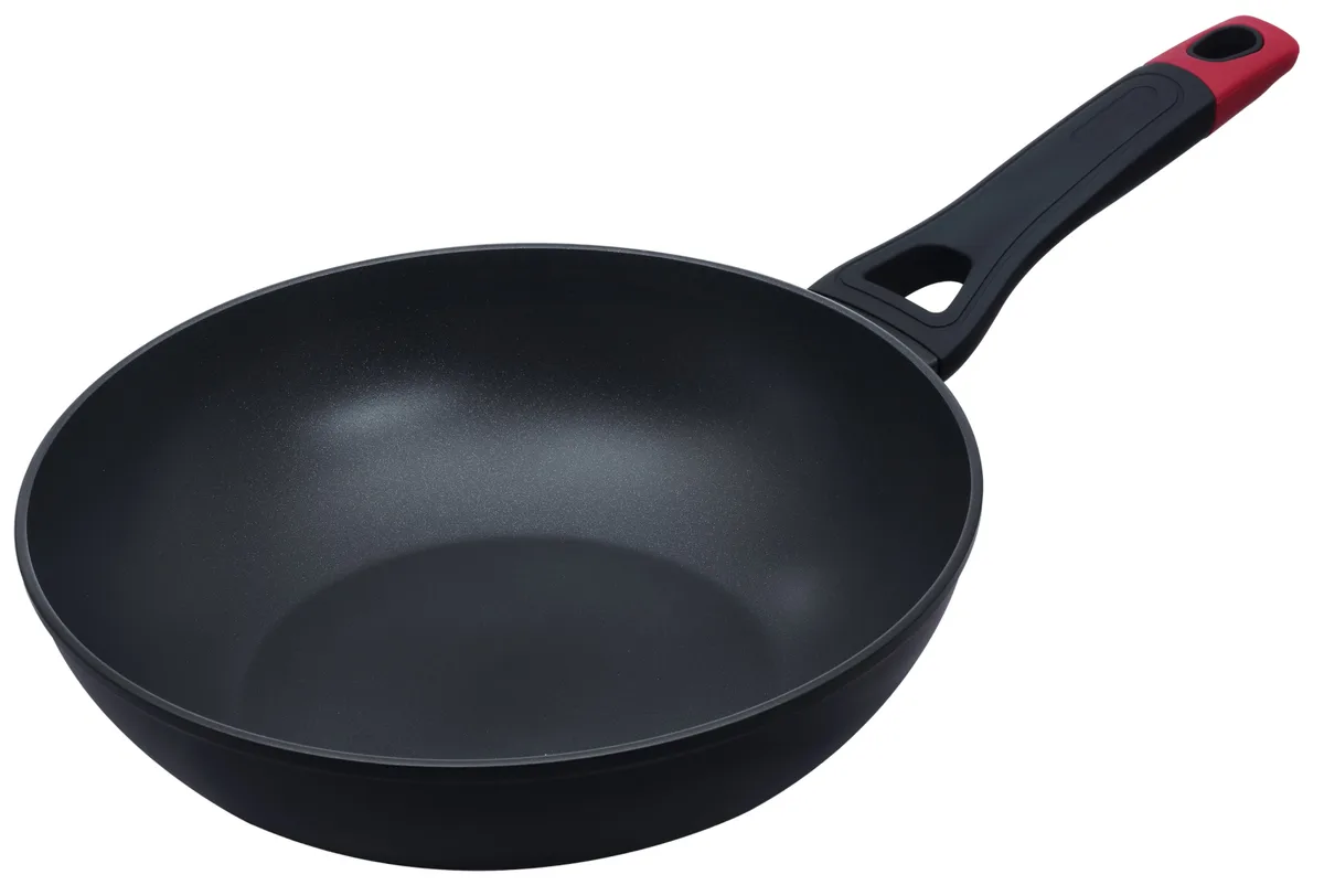 Сковорода Pyrex кований алюміній 28 см чорна WOK
