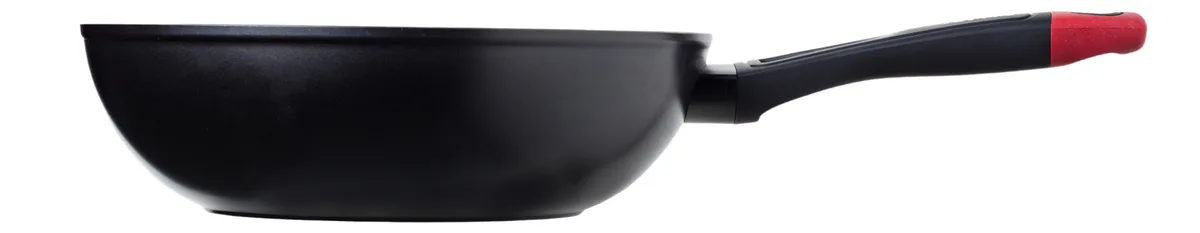Сковорода Pyrex кований алюміній 28 см чорна WOK