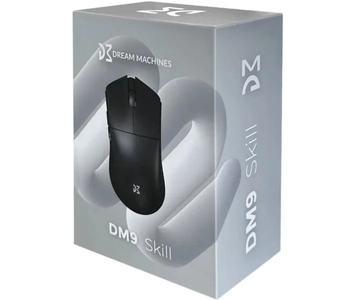 Миша ігрова Dream Machines DM9 Skill Wireless 8K Black