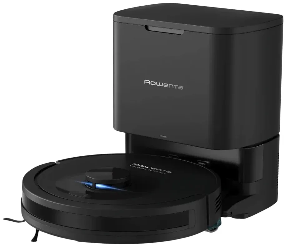 Робот-пилосос Rowenta 6000 Па вологе і сухе прибирання акумуляторний 9,7 см чорний