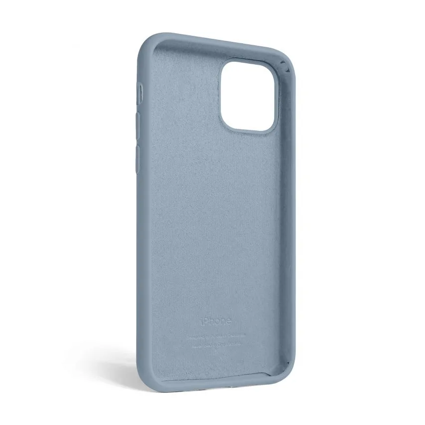 Чохол Silicone Case Apple силіконовий блакитний для iPhone 12 12 Pro