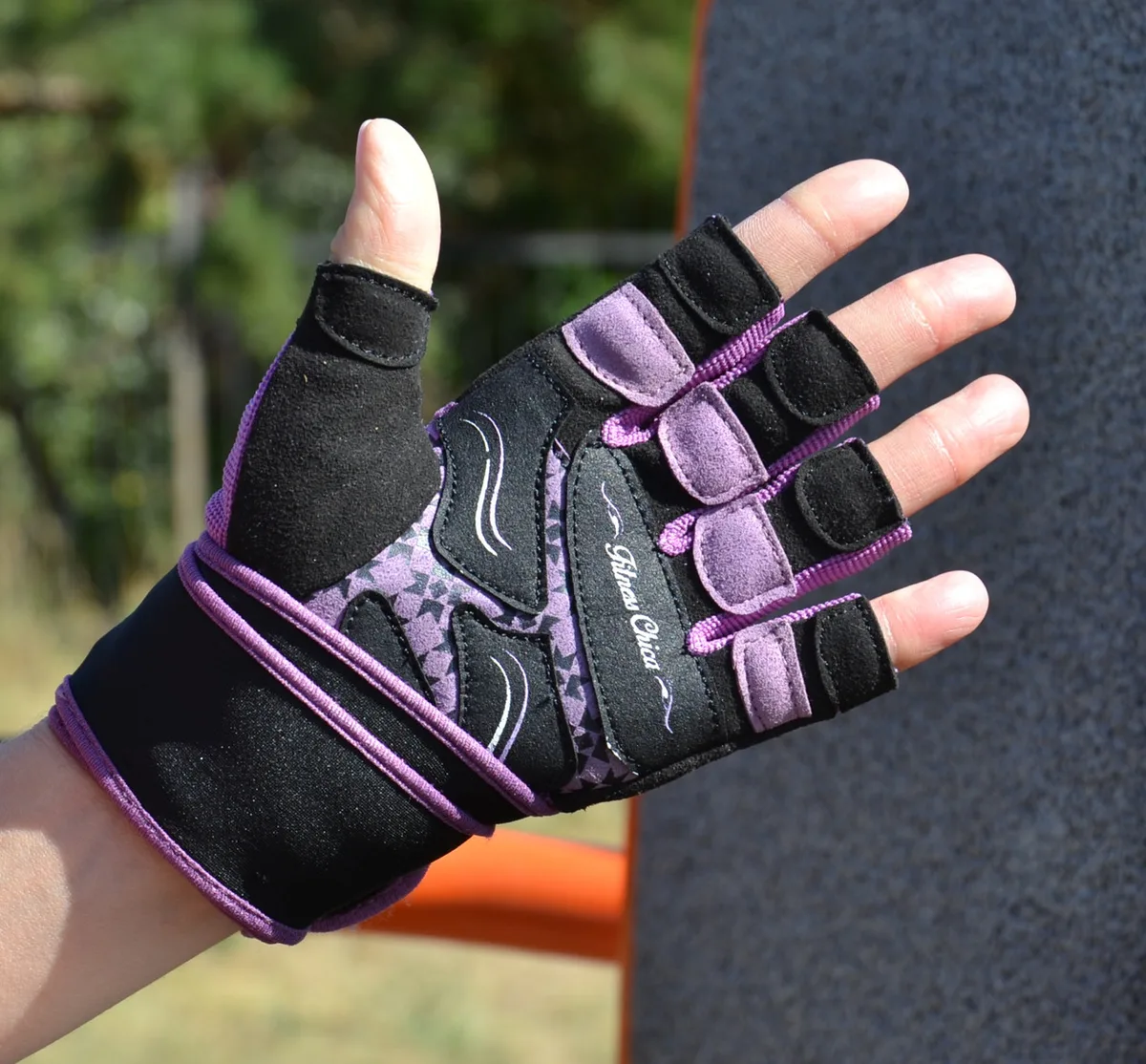 Перчатки для фитнеса Active Point Amara S Фиолетовые