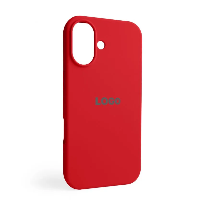 Чохол Silicone Case для Apple iPhone 17 силіконовий червоний