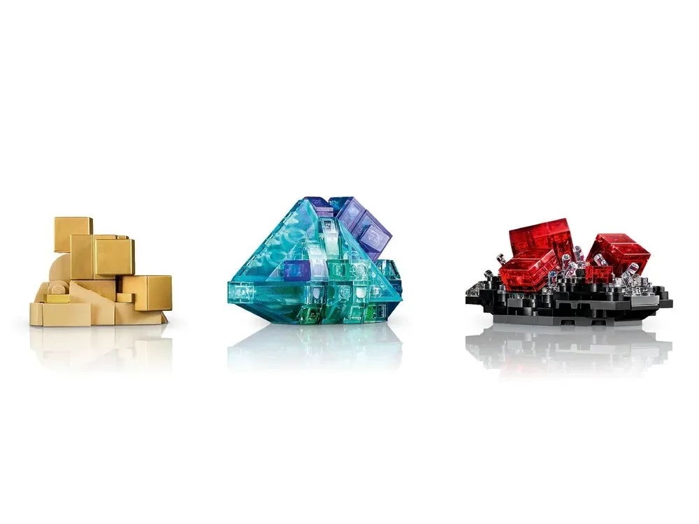 Конструктор LEGO Ideas Колекція мінералів декор різнокольоровий 18+