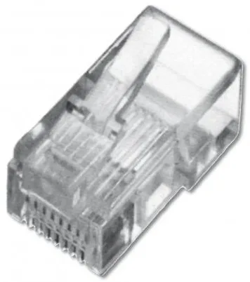 Конектор DIGITUS САТ 3 RJ11, 6P6C, 100шт.