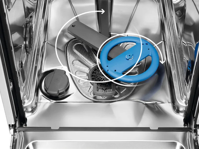Посудомийна машина Electrolux Конденсаційна 59,6х81,8х55 см Білий 14 комплектів 8 програм