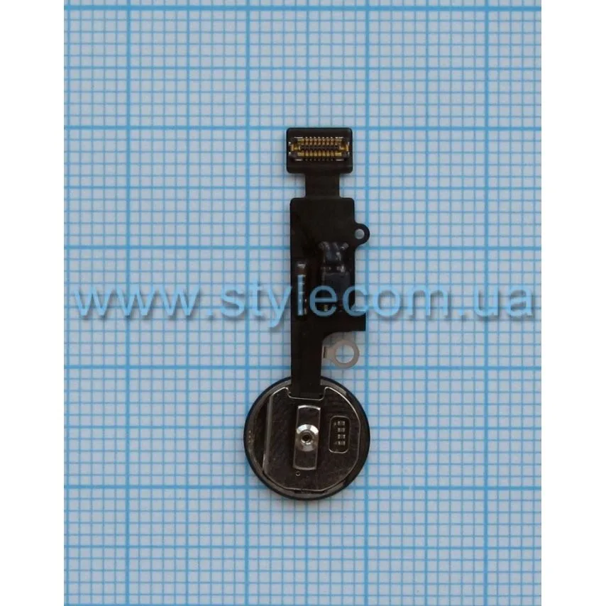 Шлейф для iPhone 7 High Quality 0,5 м чорний з кнопкою меню