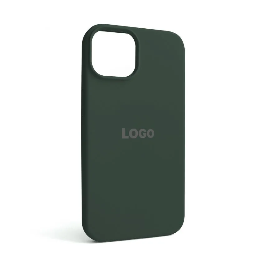 Чохол Silicone Case для Apple iPhone 14 силіконовий зелений