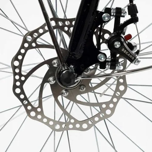 Велосипед городской Corso 26 дюймов стальная рама 16,5 дюймов Shimano 7 скоростей для прогулок и активного отдыха
