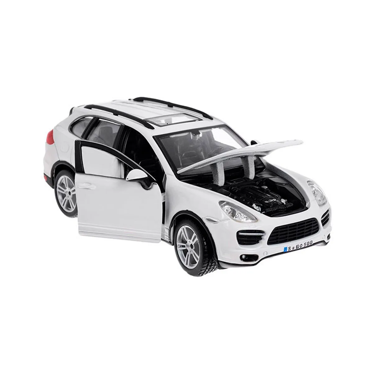 Автомодель Bburago металл 1:24 белая