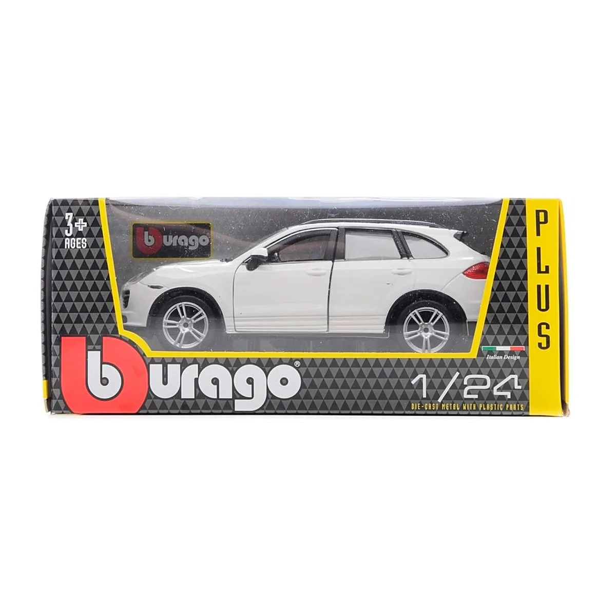 Автомодель Bburago металл 1:24 белая