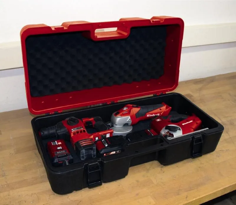 Кейс для инструмента Einhell E-Box L70/35 пластиковый для хранения и транспортировки инструментов 700 мм 250 мм 350 мм