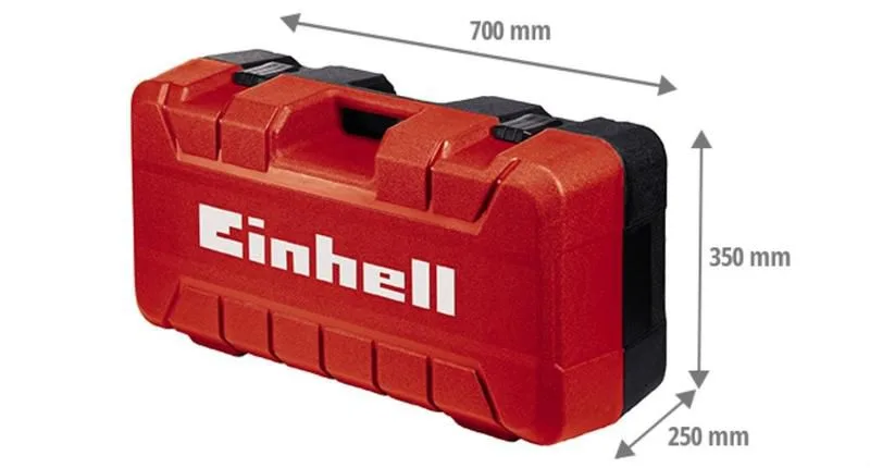 Кейс для инструмента Einhell E-Box L70/35 пластиковый для хранения и транспортировки инструментов 700 мм 250 мм 350 мм