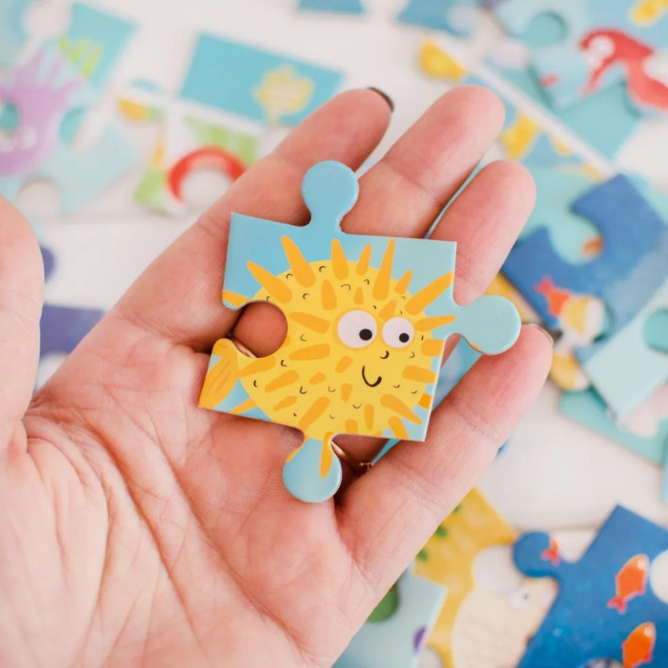 Дитячий пазл DoDo Toys картон 45х31 см 80 елементів Дно Океану