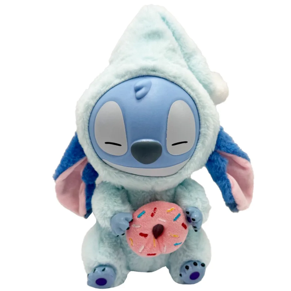 Дитяча м'яка іграшка брелок STITCH плюш 26 см синій