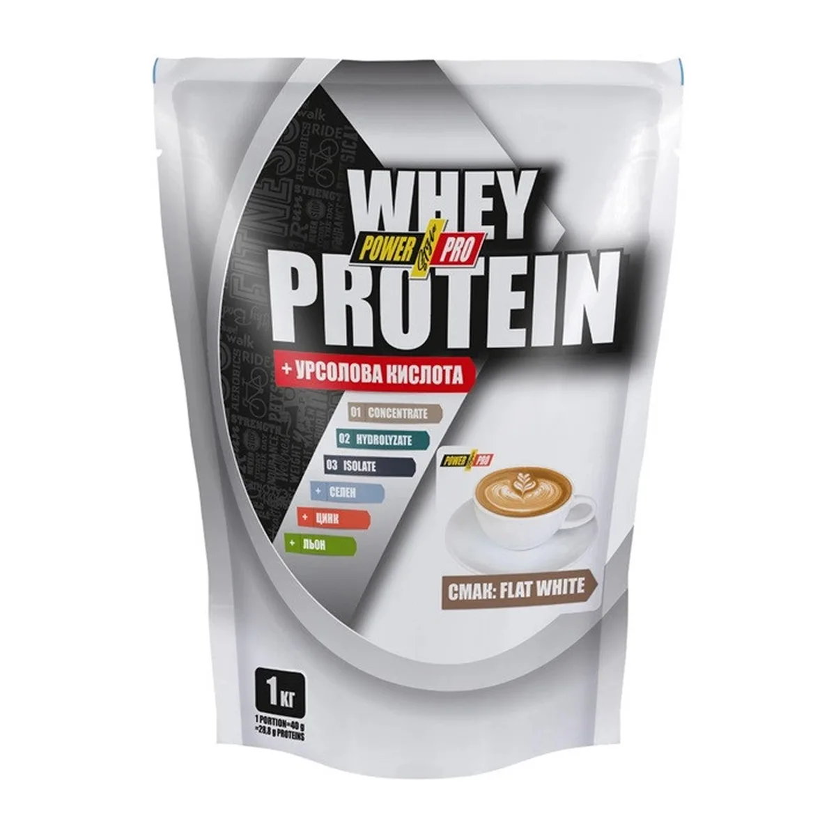 Протеїновий порошок Power Pro Whey Protein 1000 г Ванільний коктейль