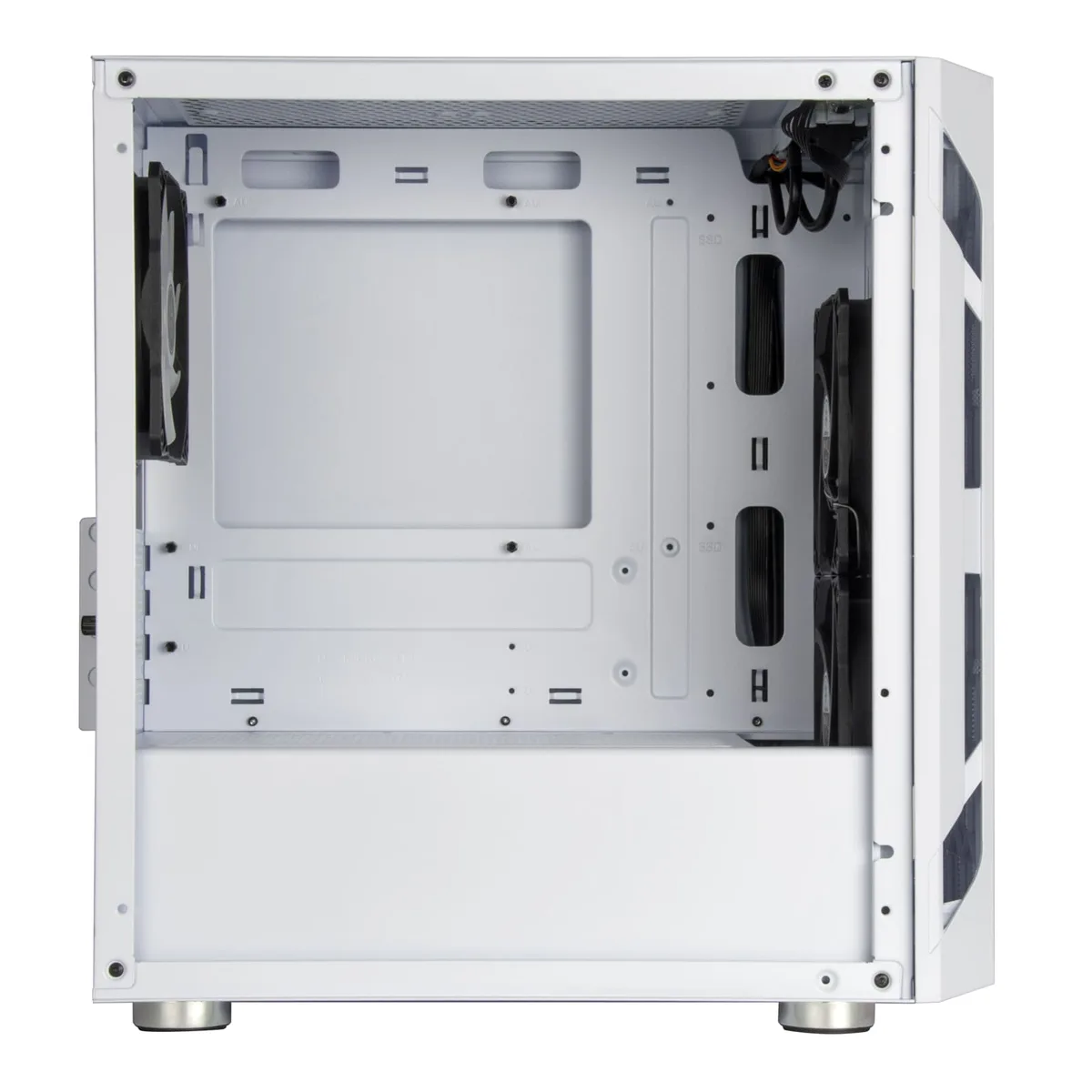 Корпус SilverStone Fara FAH1MW-PRO без БЖ, 1xUSB3.0, 2xUSB2.0, 3x120мм, ARGB VGA 320мм, LCS ready, TG Side Panel, mATX, білий