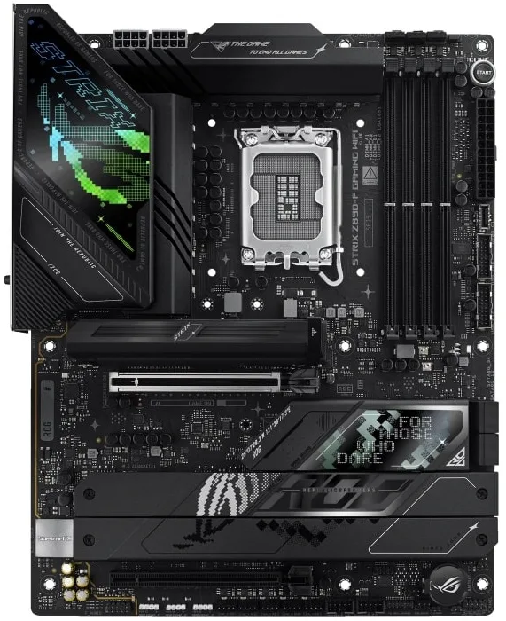Материнcька плата ASUS ROG STRIX Z890-F GAMING WIFI s1851 Z890 4xDDR5 M.2 DP HDMI Wi-Fi BT ATX