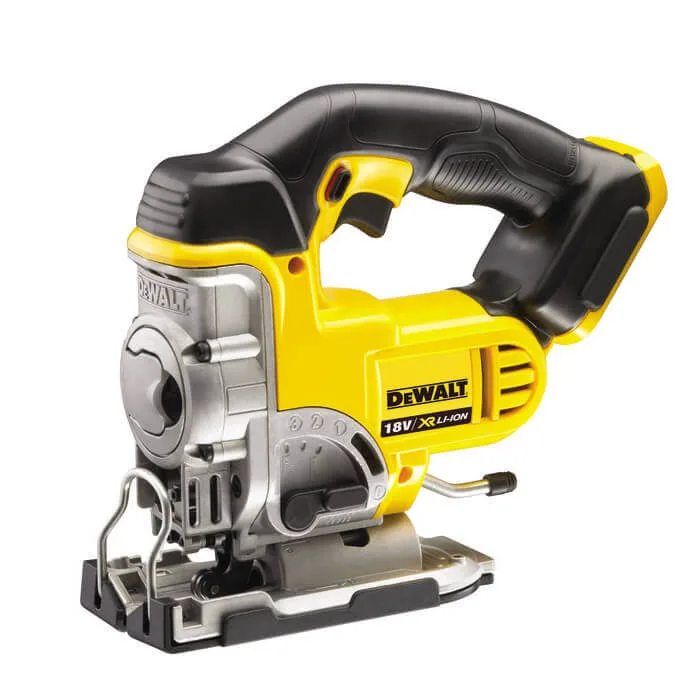 Акумуляторний лобзик DeWalt 18В XR 3000 ходів/хв для різання деревини та пластику без АКБ і ЗП