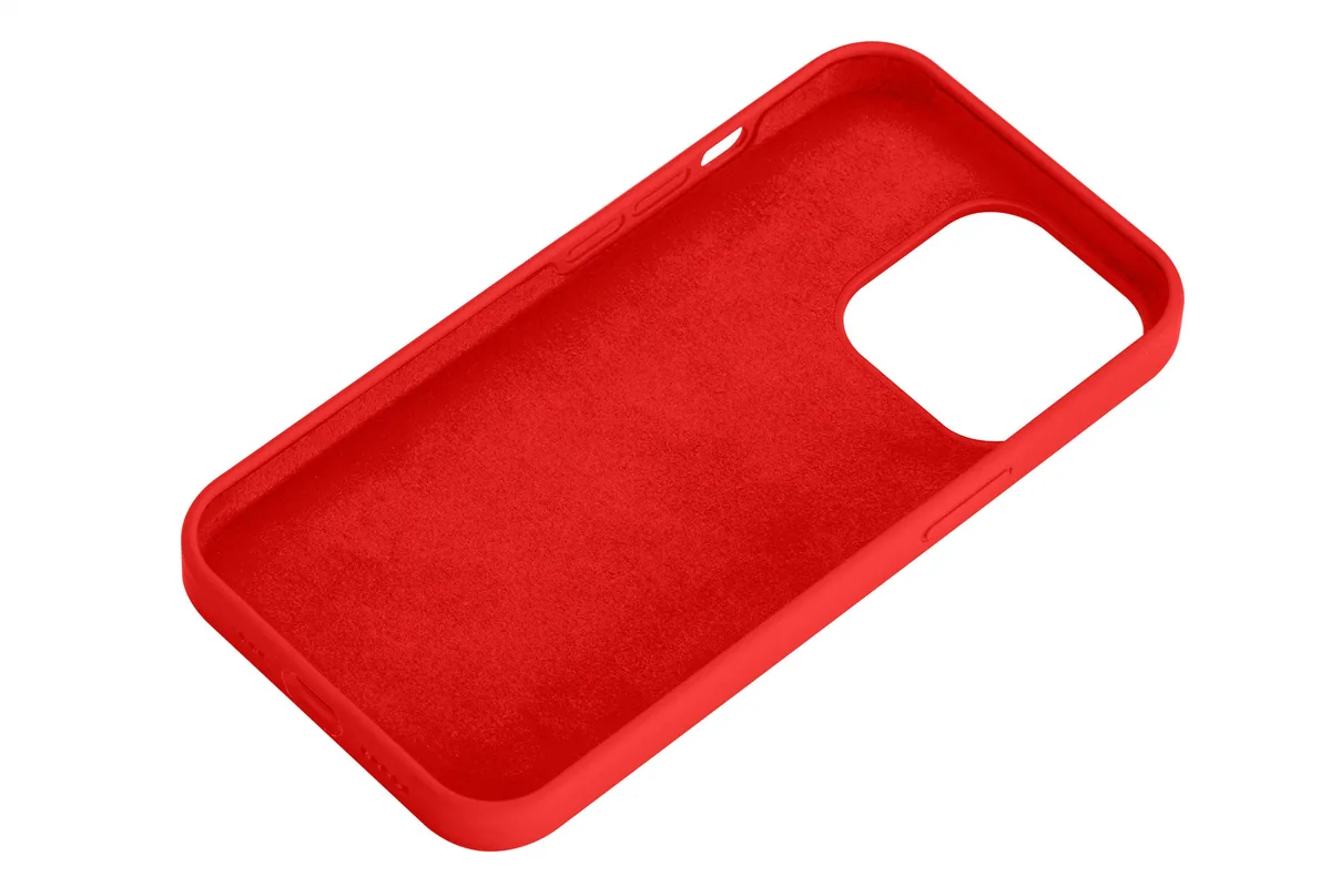 Чохол 2Е Basic для iPhone 14 Pro , Liquid Silicone, червоний
