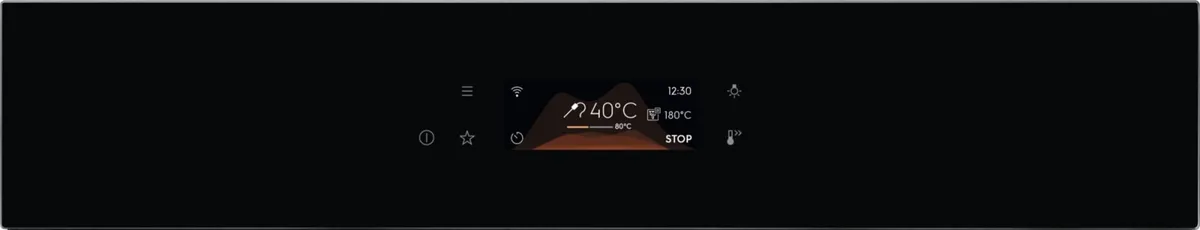 Электрический компактный духовой шкаф Electrolux, 44 л, с дисплеем, конвекцией и функцией микроволн, черный